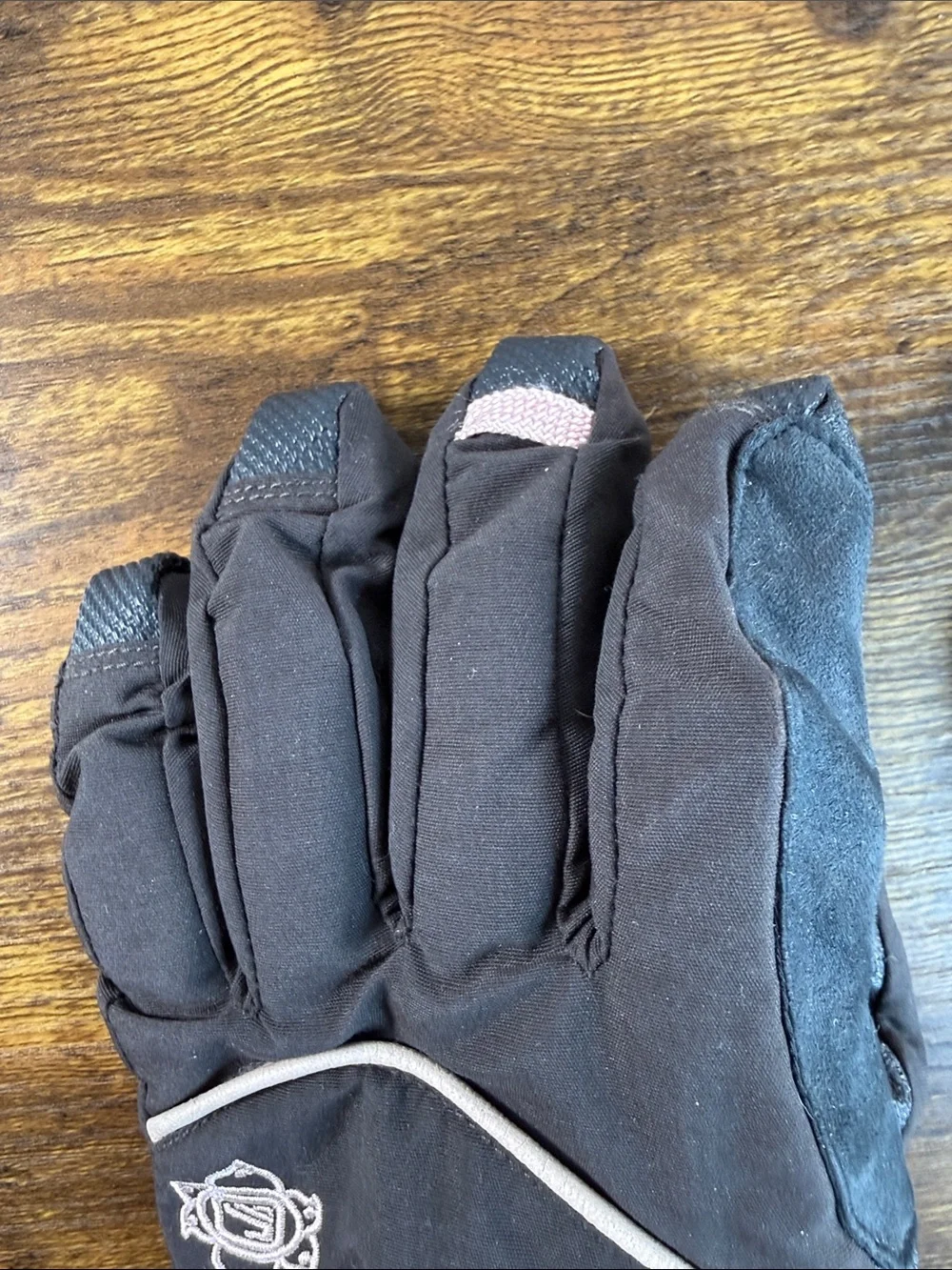 Scott Black and Pink Insulated Winter Gloves